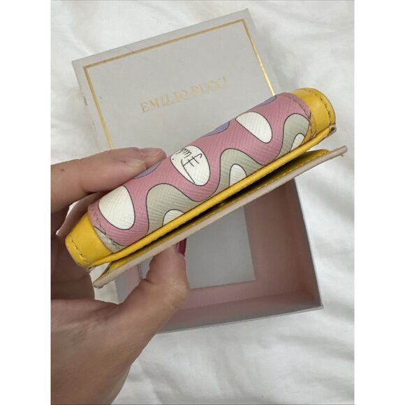 Emilio Pucci Tri Fold Pouch Wallet W/box - Picture 9 of 16